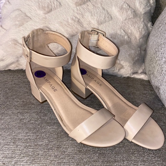 Nude kitten 2 strap heel - Picture 1 of 4